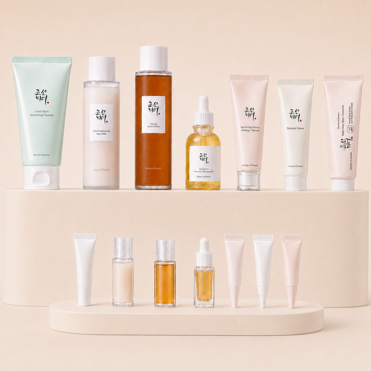 Beauty of Joseon 7-piece starter routine set with mini sample sizes