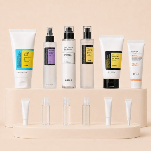 COSRX 6-piece routine set with mini sample sizes