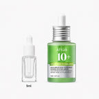 5ml sample dropper next to the full-size Anua Azelaic Acid 10 Hyaluron Redness Soothing Serum 30ml bottle
