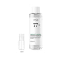 10ml sample bottle next to the full-size Anua Heartleaf 77 Soothing Toner 250ml bottle