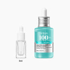 5ml sample dropper next to the full-size Anua PDRN Hyaluronic Acid Capsule 100 Serum 30ml bottle
