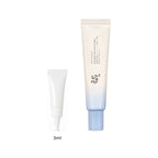 3ml sample tube next to the full-size Beauty of Joseon Relief Sun Aqua-fresh 50ml tube