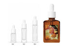 3ml, 5ml and 8ml sample droppers next to the full-size Dr. Althea Vitamin C Boosting Serum 30ml bottle