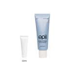 10ml sample tube next to the full-size epii Double Up Cream 50ml tube