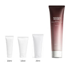 10ml, 15ml and 20ml sample tubes next to the full-size Haruharu Wonder Black Rice Moisture 5.5 Soft Cleansing Gel 100ml tube