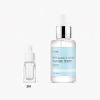 3ml sample dropper next to the full-size iUNIK Beta-Glucan Power Moisture Serum 50ml bottle