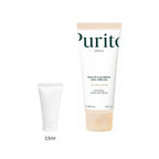 15ml sample tube next to the full-size Purito Seoul Oat-In Calming Gel Cream 100ml tube