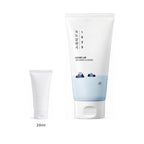 20ml sample tube next to the full-size Round Lab 1025 Dokdo Cleanser 150ml tube